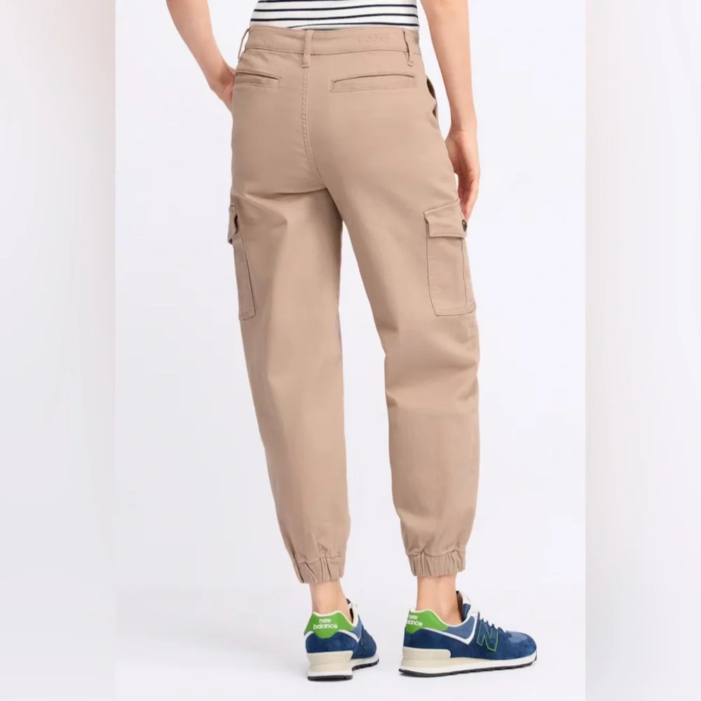 Vigoss Woman’s Military Cargo Jogger Pants Tan Size 10 / 30‎